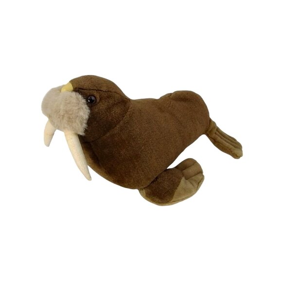 16 inch Vintage Walrus Stuffed Aquatic Ocean Sealife Animal by A and A Plush - Picture 13 of 13